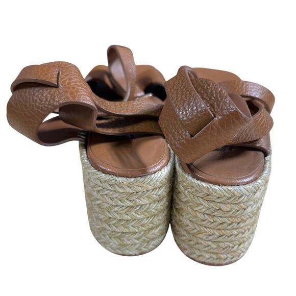 Lafayette 148 Margot Platform Espadrille Wedge Sandals Women's Sz 36 (US 6) NEW - Picture 4 of 9